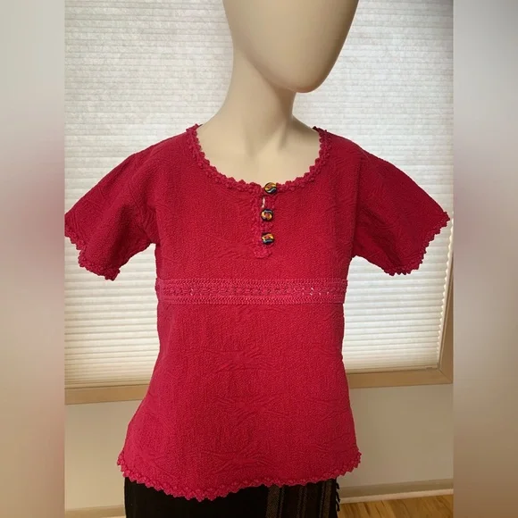 Salsa Size L (runs smaller see pics) 100% Cotton Hand loomed - Picture 1 of 7